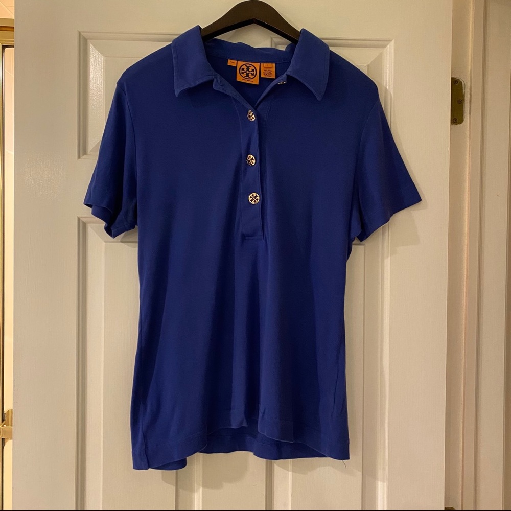 Tory Burch Royal Blue Polo L